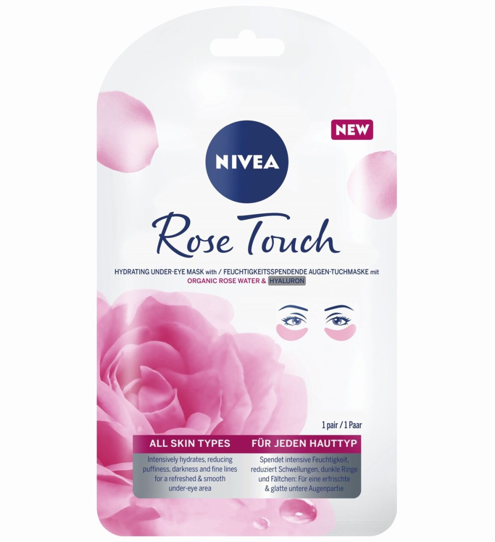 Gélová očná maska Rose Touch