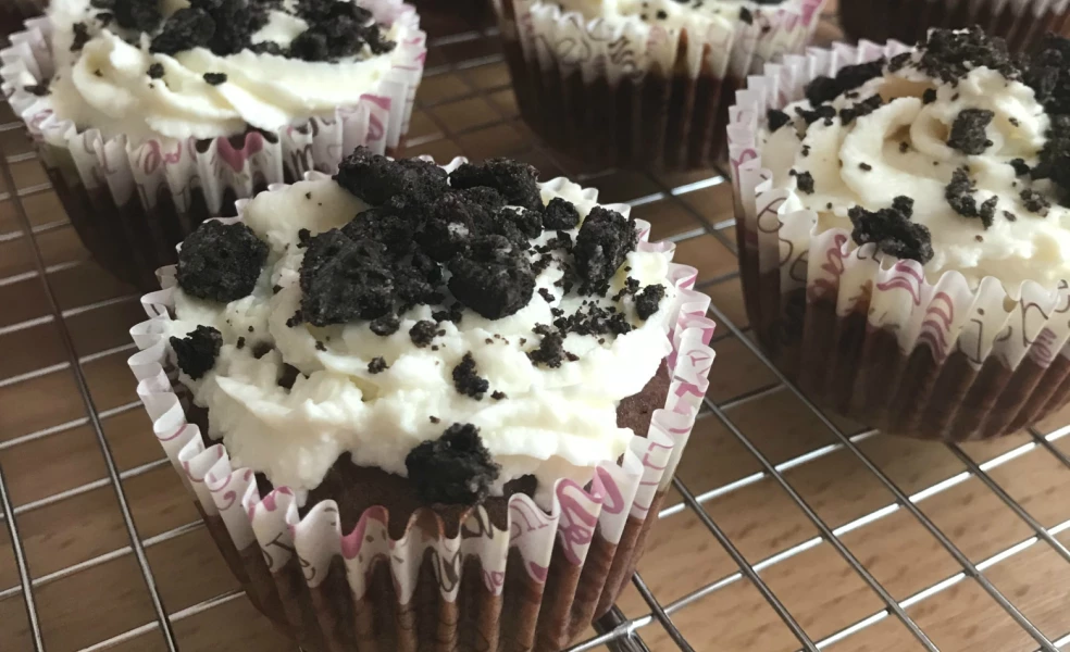 Oreo cupcakes