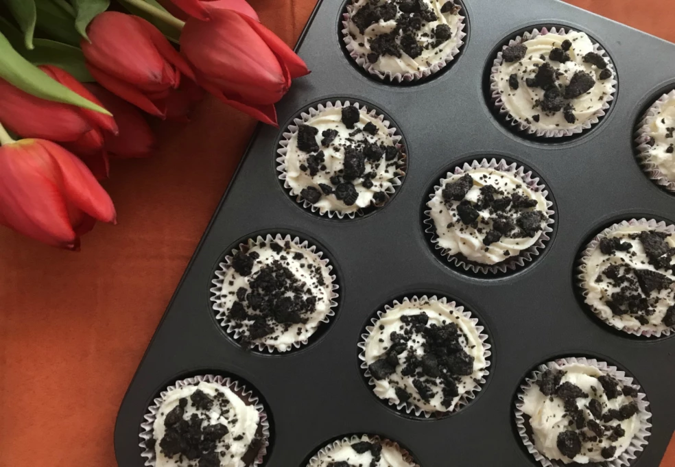 recept na muffiny s Oreo