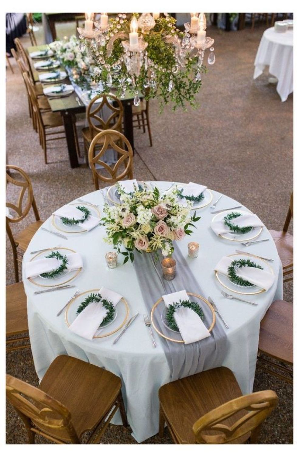 Výzdoba svatebních stolů