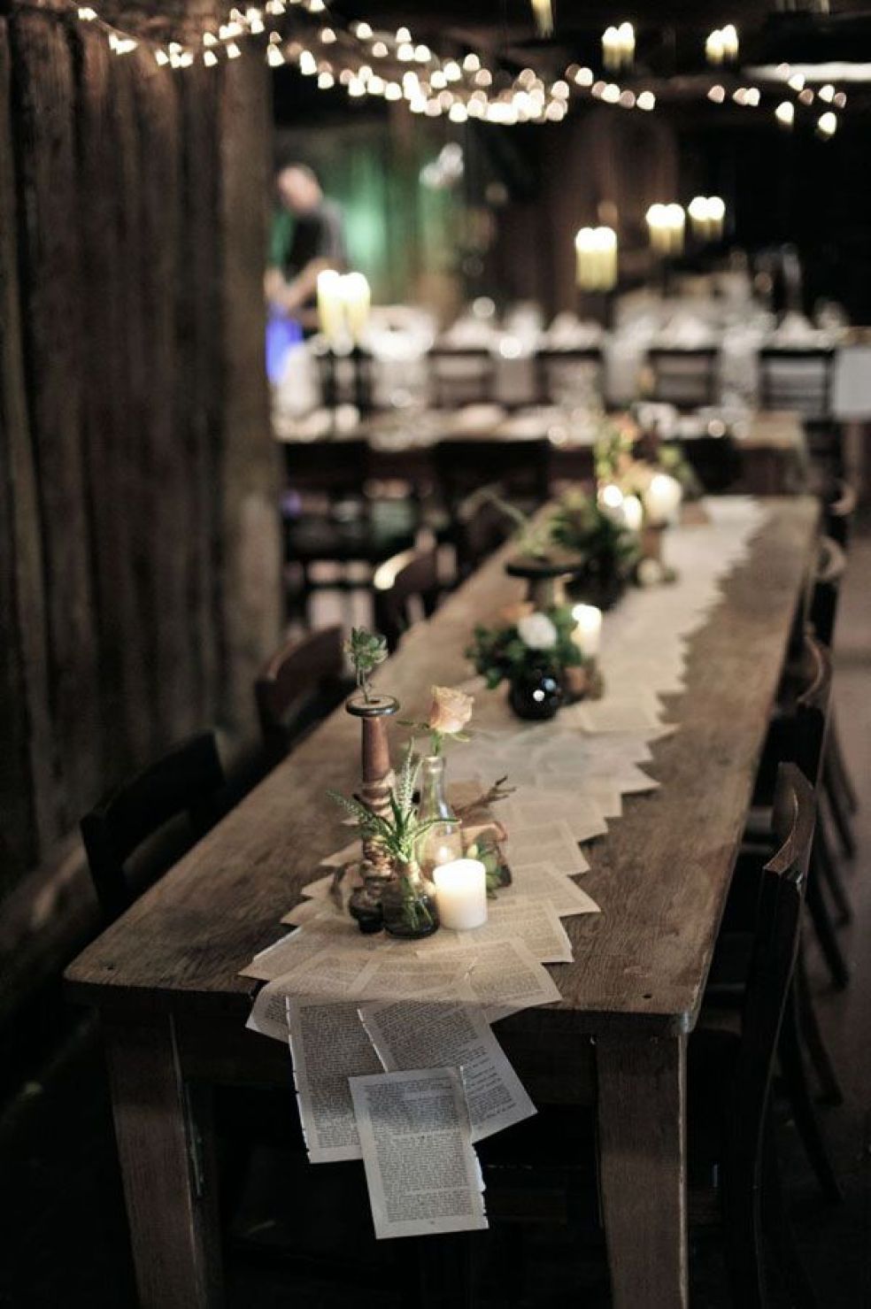 Výzdoba svatebních stolů