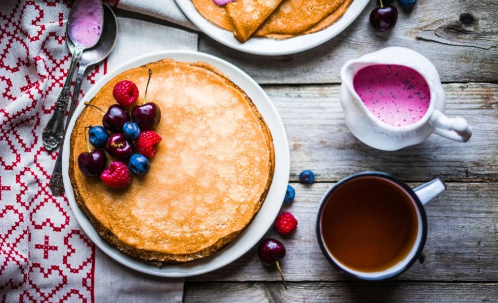 recept na zdravé palačinky