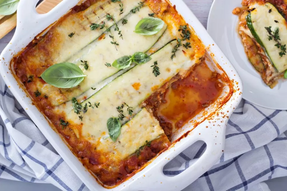 Cuketové lasagne