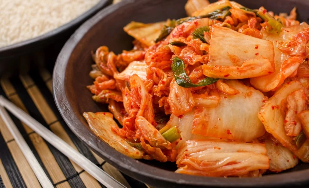 kimchi recept a účinky