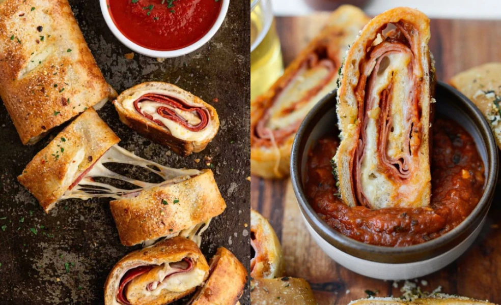 recept na závin Stromboli