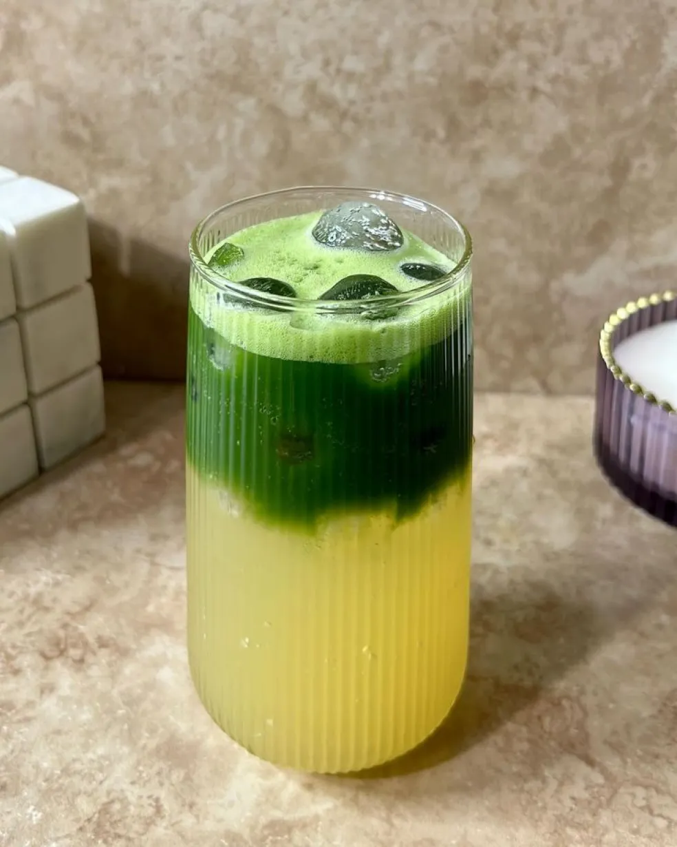 Matcha lemonade
