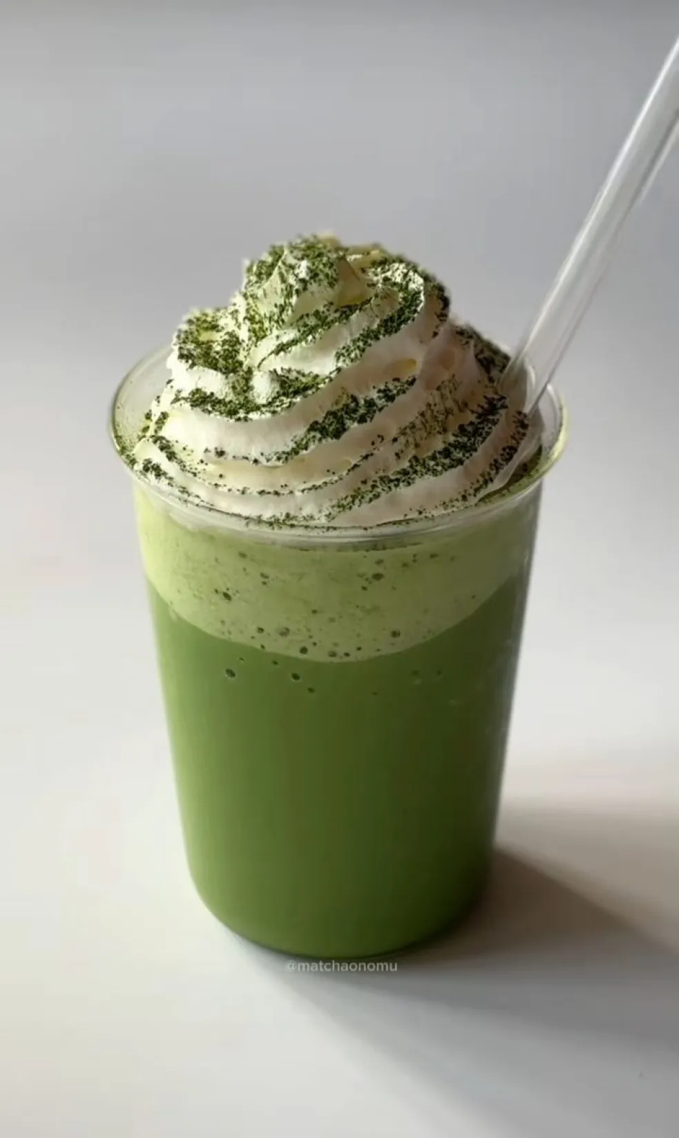 Matcha frappé
