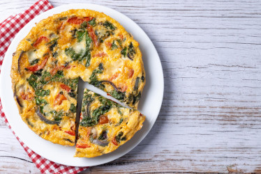 Recept: Jarní frittata se zeleninou