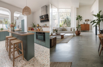 Netypické podlahové materiály, které vás překvapí – terrazzo, bambus, korek a další