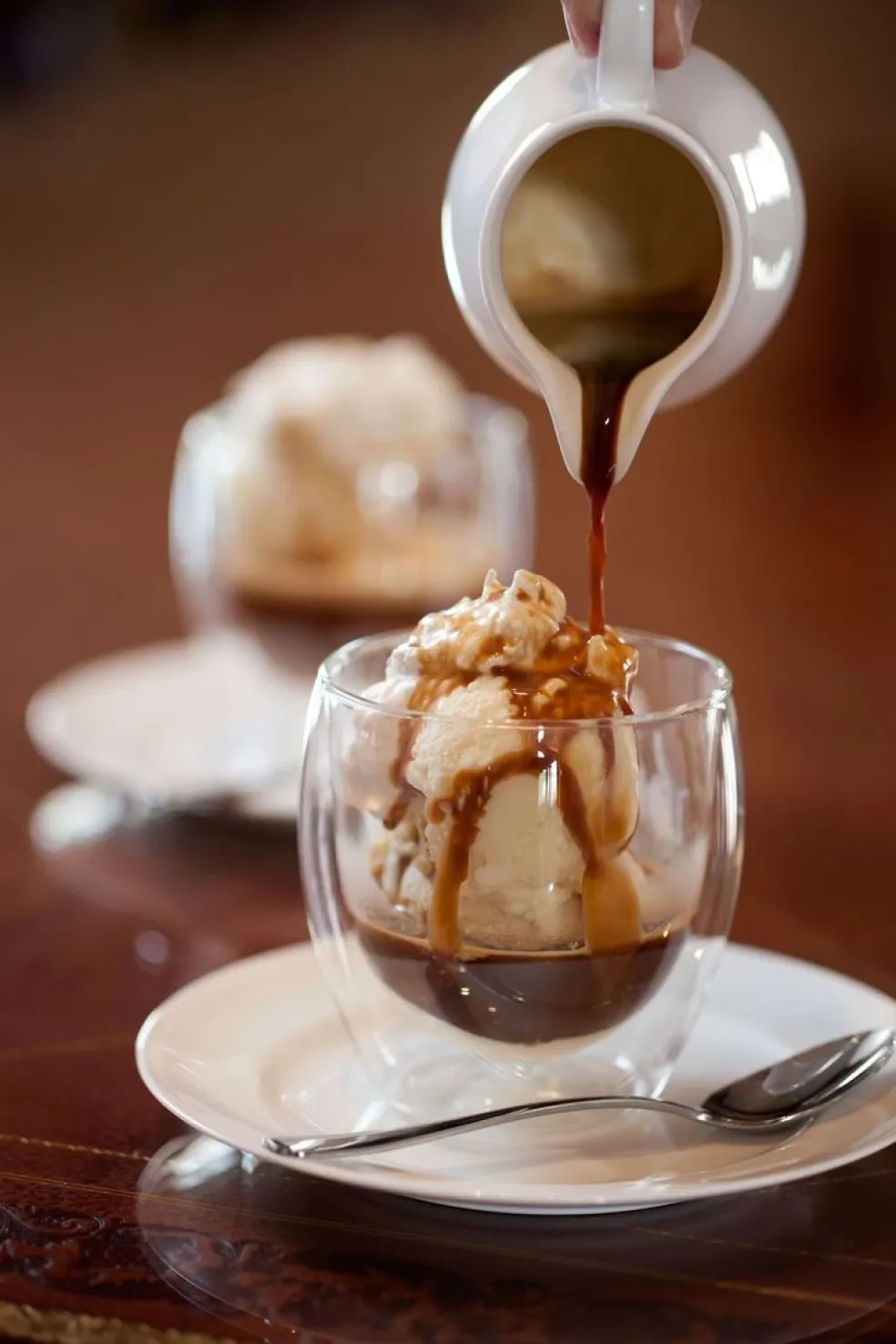 affogato tonic nápoj