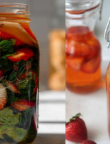 Domácí jahodový ocet: Recept, využití a přínosy pro zdraví