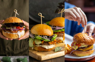 7× recept na domácí burger – hovězí, lososový i z trhaného masa