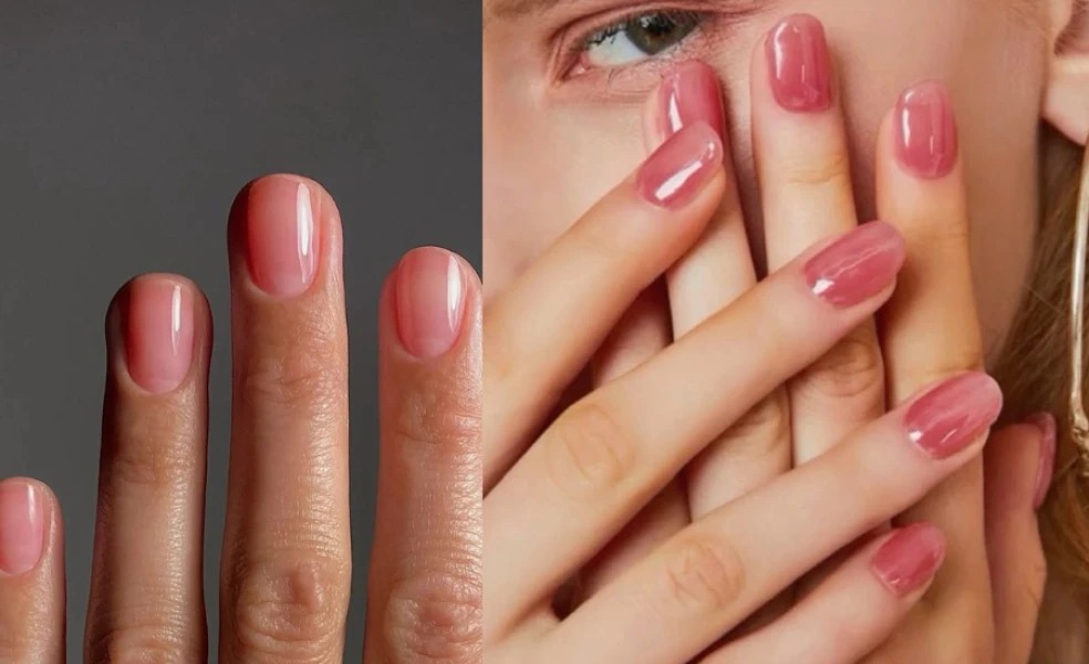 rose water nails