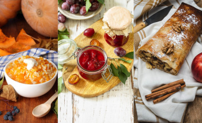 Sezónní vaření: Recepty ze švestek, jablek a dýně