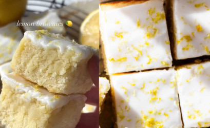 Recept na citronové brownies – ten nejvíc svěží letní moučník na víkend!