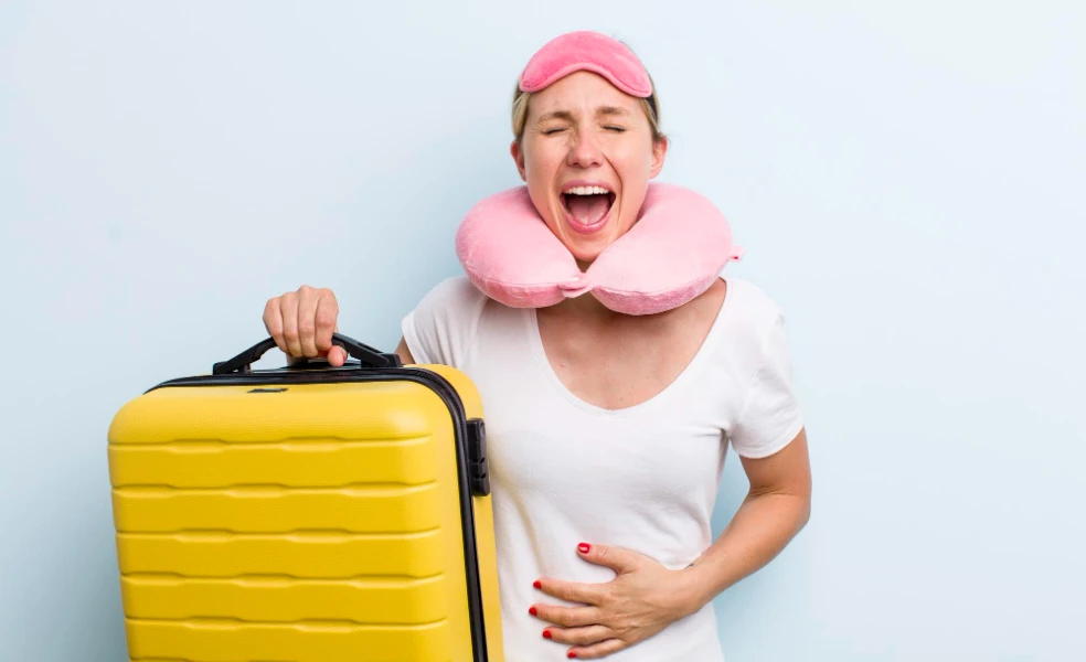 menstruace a cestování
