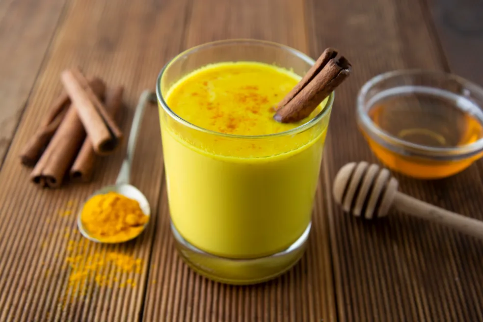 kurkumové mléko golden milk