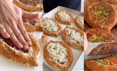 Recept: Pide plněný mletým masem s křupavým sezamovým okrajem