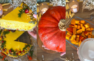 Krémový dýňový cheesecake s exotickým nádechem manga