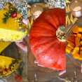 Krémový dýňový cheesecake s exotickým nádechem manga