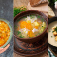 10 receptů na vegetariánské polévky – chutné a výživné i bez masa