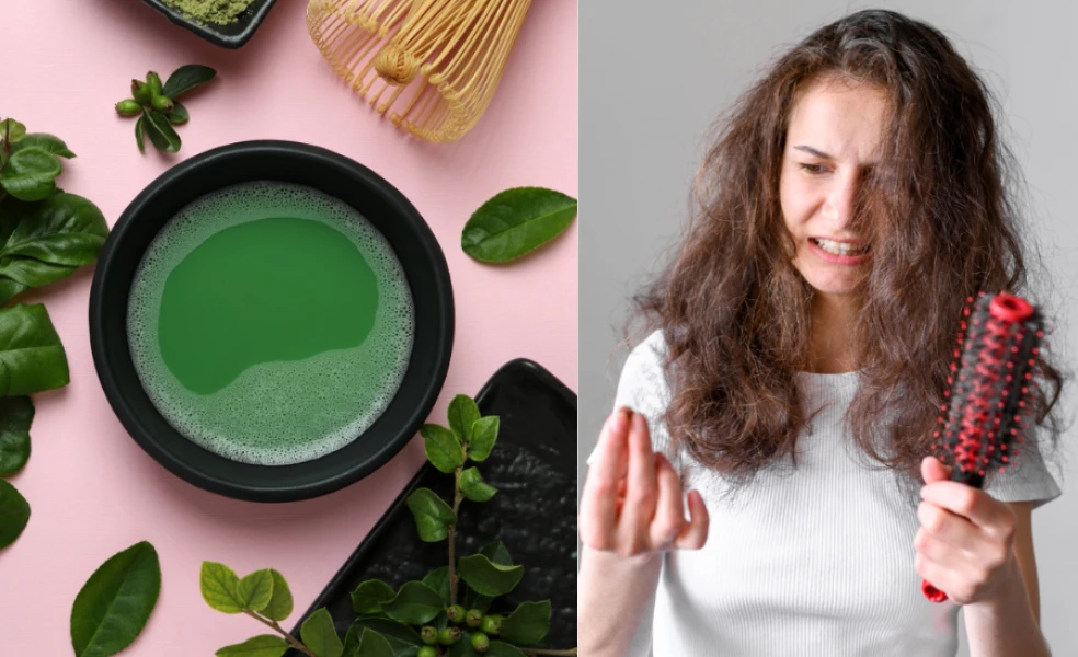 Matcha a vypadávání vlasů