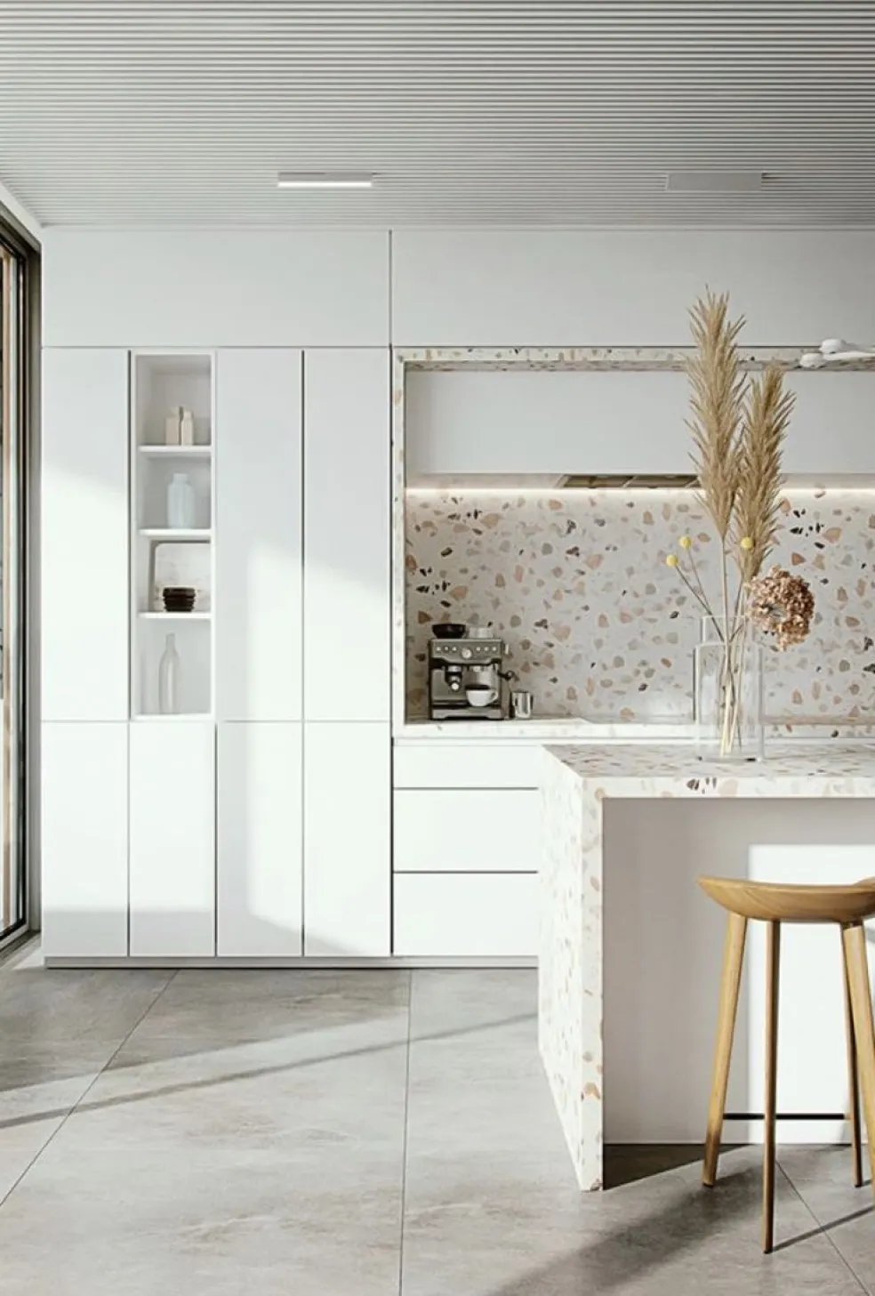 jak udržet bílou kuchyni čistou