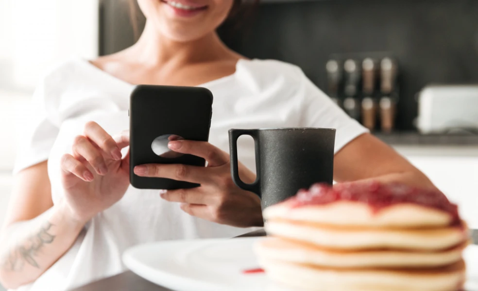 ráno bez sociálních sítí