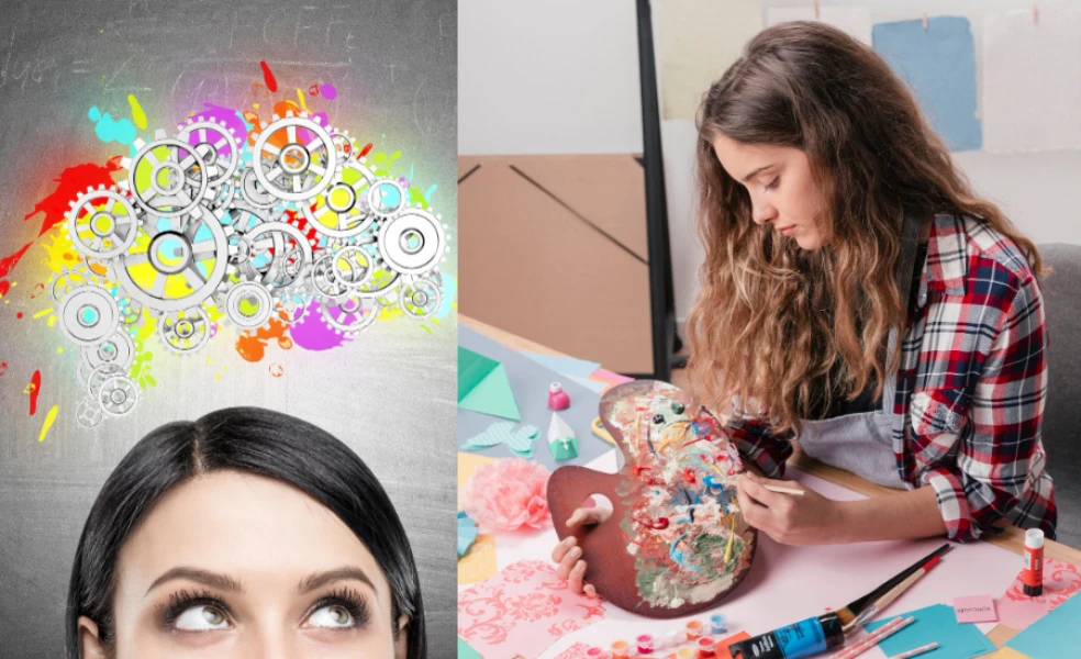 vliv kreativní činnosti na mozek