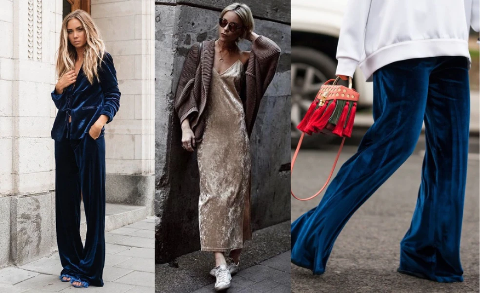 velurové oblečení móda 2025