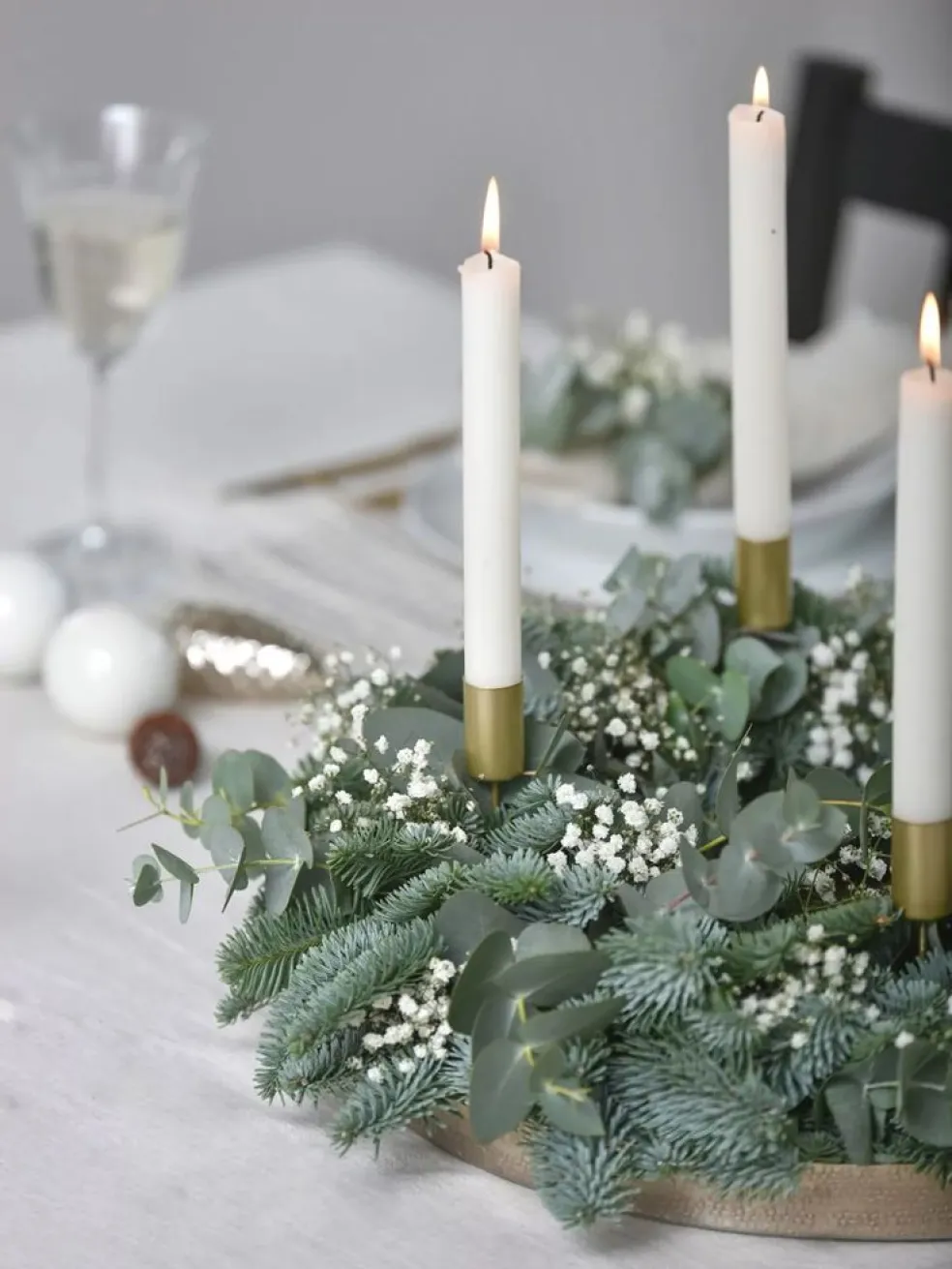 přírodní vánoční dekorace