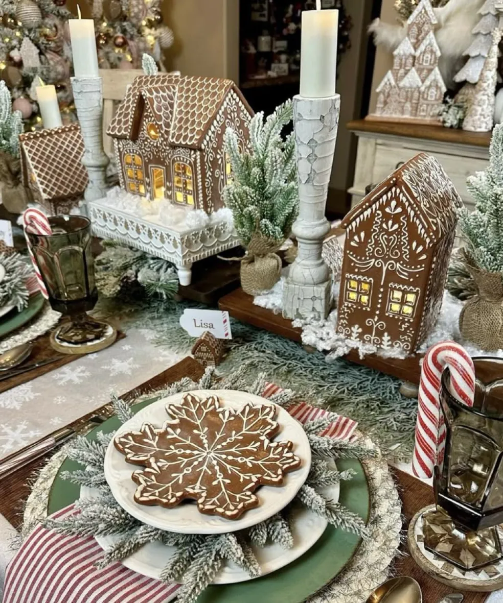 ručně dělané vánoční dekorace