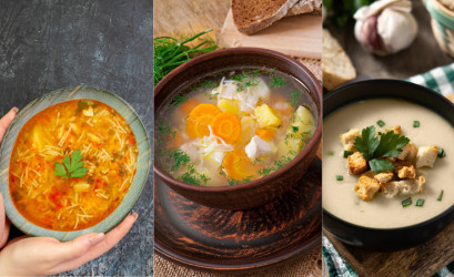 10 receptů na vegetariánské polévky – chutné a výživné i bez masa