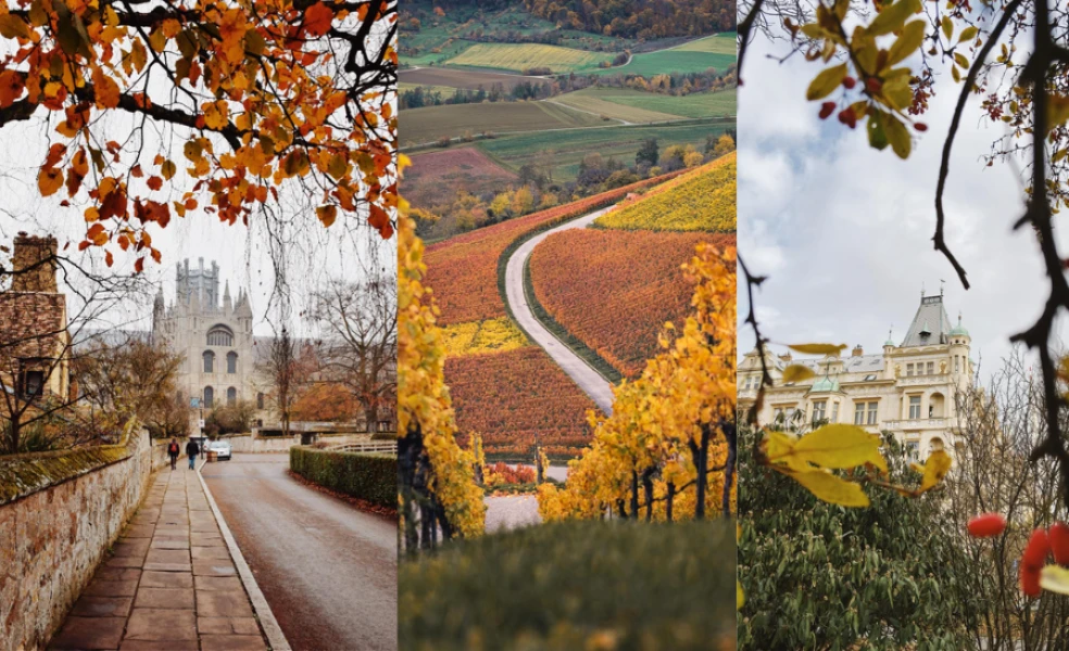 podzimní cestování