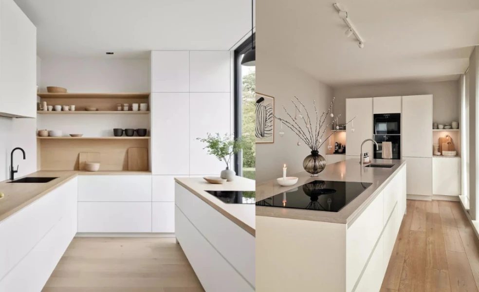 Bílá kuchyně inspirace