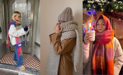 Šály jsou víc než jen doplněk: Mikrotrend, který ovládne zimu 2025/2026