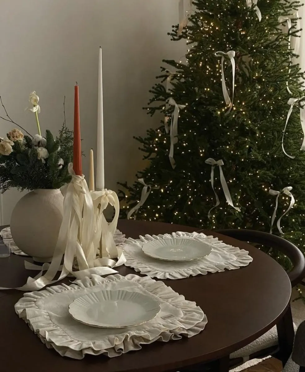 vánoční prostírání 2025