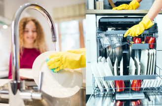 Ručné mytí nádobí vs. myčka nádobí: Co je úspornější, hygieničtější a praktičtější?