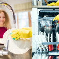 Ručné mytí nádobí vs. myčka nádobí: Co je úspornější, hygieničtější a praktičtější?