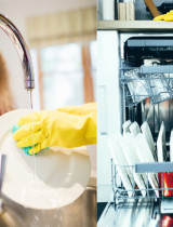 Ručné mytí nádobí vs. myčka nádobí: Co je úspornější, hygieničtější a praktičtější?