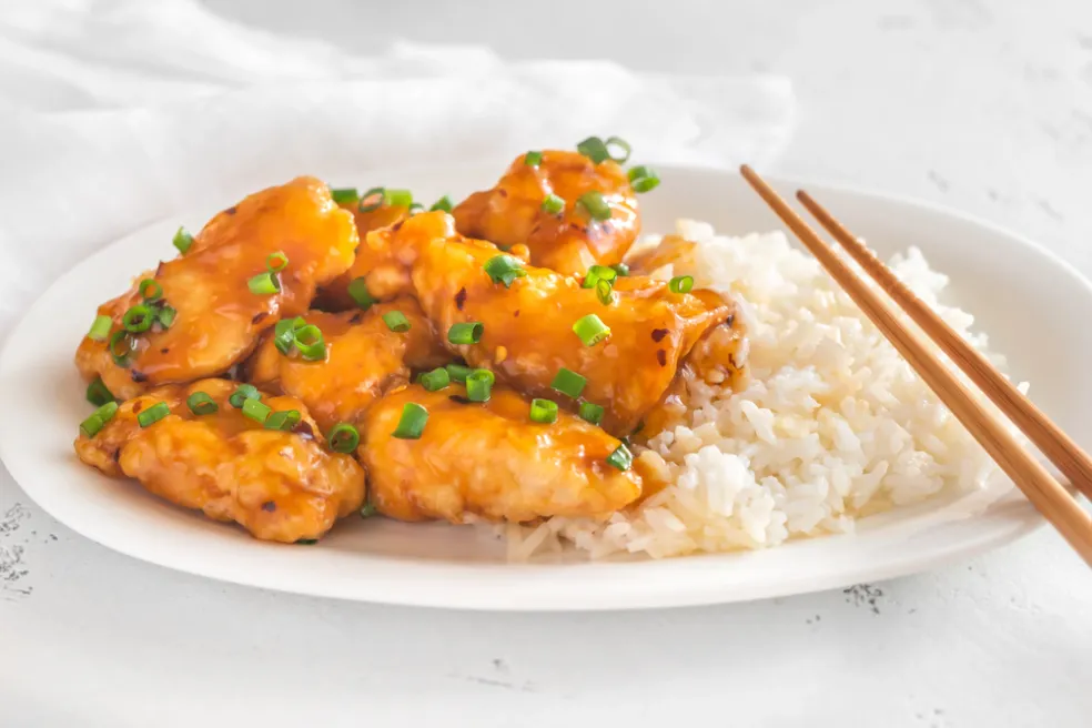 kuřecí prsa na pomerančích