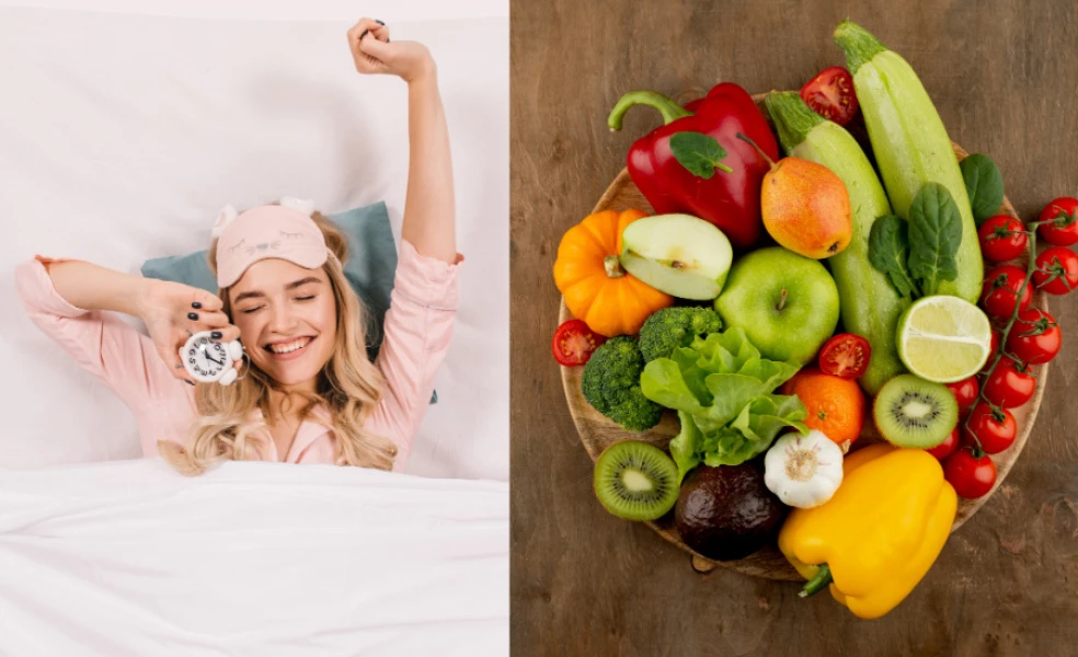 Vliv ovoce a zeleniny na spánek