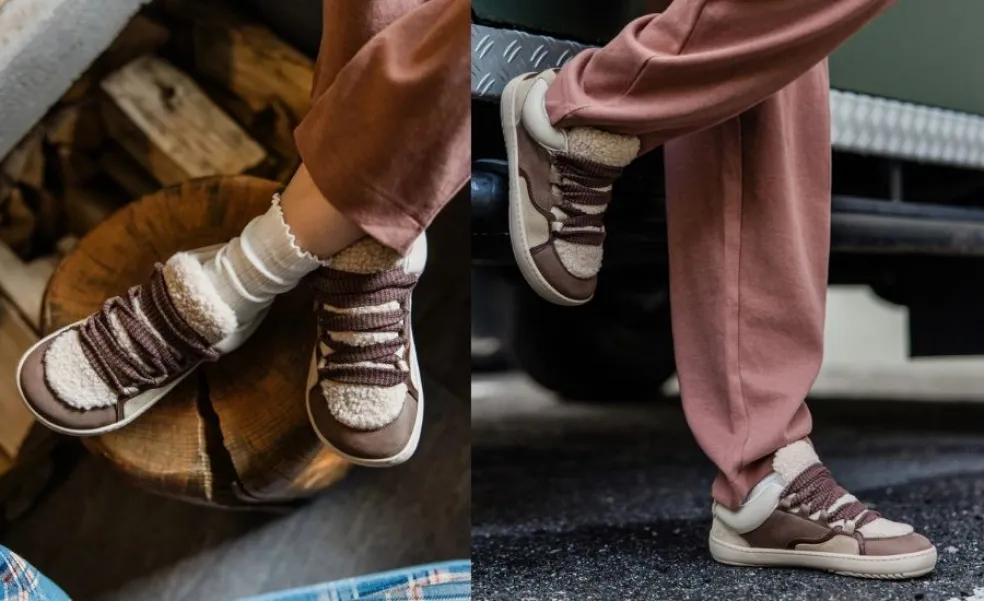 Barefoot zimní tenisky TEDDY od SHAPEN