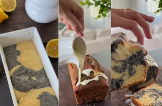 Recept na makový chlebík s citronovou polevou – sladký a svěží zároveň!