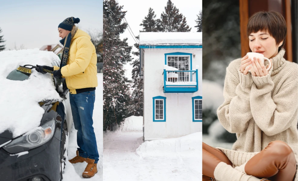 praktický zimní manuál pro domácnost