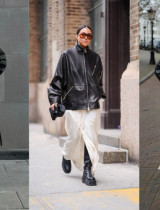 Nejžádanější kousek této zimy? Kožená bunda! Zjistěte, jak ji nosit dokonale