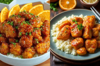 Recept na kuřecí kousky ve sladkokyselé pomerančové omáčce