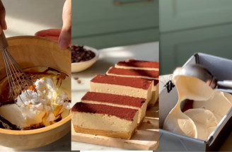 Nepečené kávové cheesecake řezy: Dezert, který nahradí i vaši ranní kávu