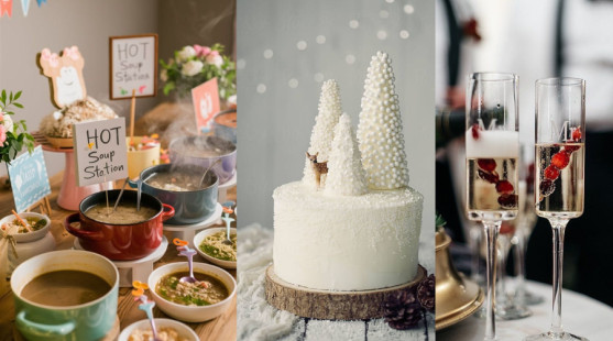 Zimní svatební menu: Co hostům chutná, když je venku mráz?