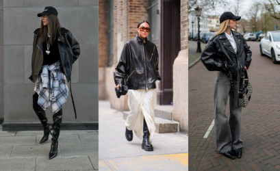 Nejžádanější kousek této zimy? Kožená bunda! Zjistěte, jak ji nosit dokonale